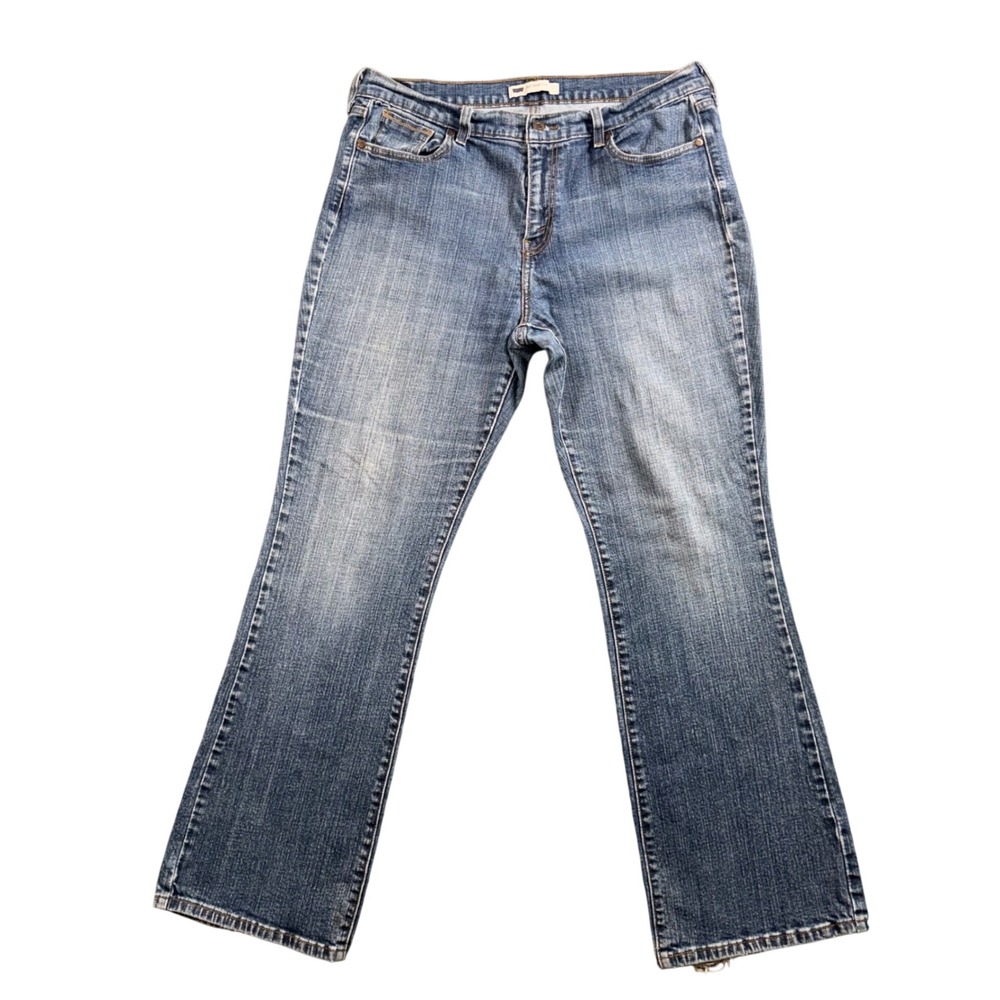 Levi's 515 Bootcut Jeans Women's‎ 16M Y2K Medium Wash Stretch Denim